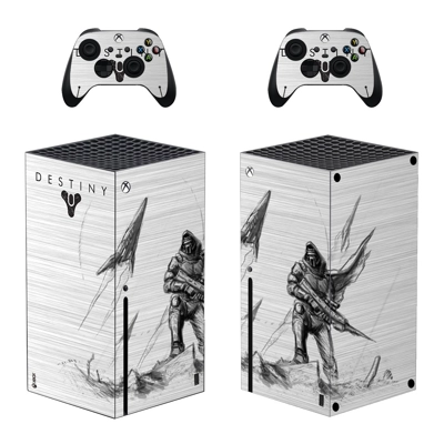 Destiny 2 Shadowkeep decal skin for Xbox Series X Console and 2 Controllers