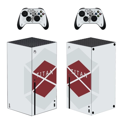 Destiny 2 Shadowkeep decal skin for Xbox Series X Console and 2 Controllers