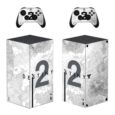 Destiny 2 Shadowkeep decal skin for Xbox Series X Console and 2 Controllers