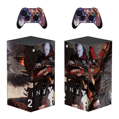Destiny 2 Shadowkeep decal skin for Xbox Series X Console and 2 Controllers