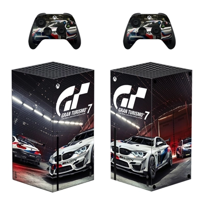 Gran Turismo Sport decal skin for Xbox Series X Console and 2 Controllers