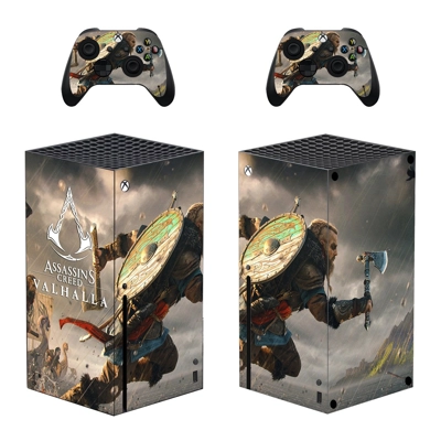 Assassin's Creed Valhalla decal skin for Xbox Series X Console and 2 Controllers