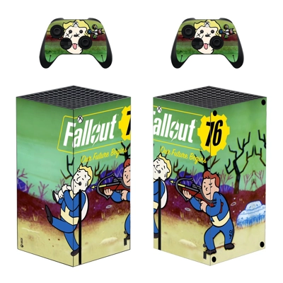Fallout 76 decal skin for Xbox Series X Console and 2 Cont.. Fallout 76 decal skin for Xbox Series X Console and 2 Cont..