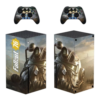 Fallout 76 decal skin for Xbox Series X Console and 2 Controllers