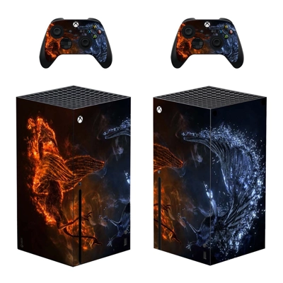 Water Splash decal skin for Xbox Series X Console and 2 Co.. Water Splash decal skin for Xbox Series X Console and 2 Co..