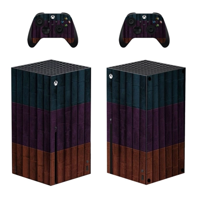 Cloth Texture decal skin for Xbox Series X Console and 2 Controllers