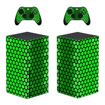 Digital Texture decal skin for Xbox Series X Console and 2 Controllers