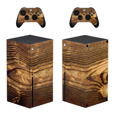 Wood Board decal skin for Xbox Series X Console and 2 Cont.. Wood Board decal skin for Xbox Series X Console and 2 Cont..