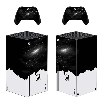Galaxy View decal skin for Xbox Series X Console and 2 Con.. Galaxy View decal skin for Xbox Series X Console and 2 Con..
