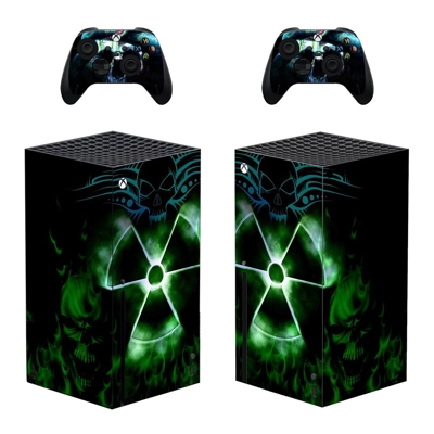 Skull Texture decal skin for Xbox Series X Console and 2 C.. Skull Texture decal skin for Xbox Series X Console and 2 C..
