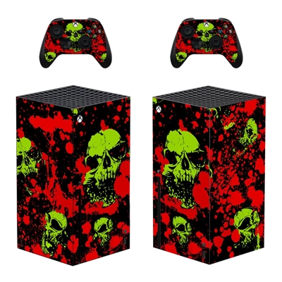 Skull Texture decal skin for Xbox Series X Console and 2 C.. Skull Texture decal skin for Xbox Series X Console and 2 C..