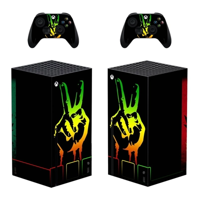 Victory Texture decal skin for Xbox Series X Console and 2 Controllers