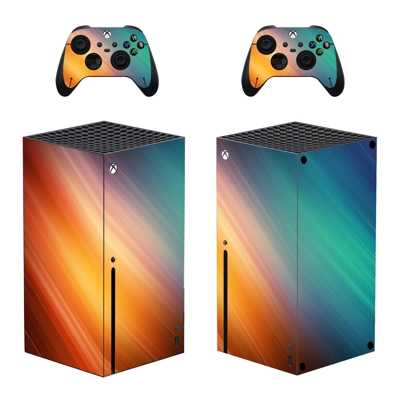 Digital Texture decal skin for Xbox Series X Console and 2 Controllers