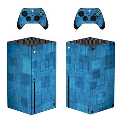 Digital Texture decal skin for Xbox Series X Console and 2 Controllers