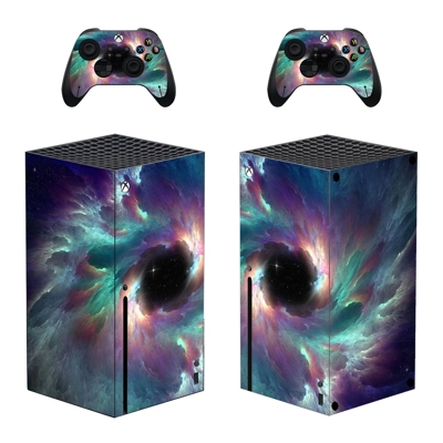 Galaxy View decal skin for Xbox Series X Console and 2 Con.. Galaxy View decal skin for Xbox Series X Console and 2 Con..
