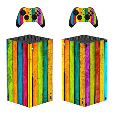 Wood Grain decal skin for Xbox Series X Console and 2 Cont.. Wood Grain decal skin for Xbox Series X Console and 2 Cont..