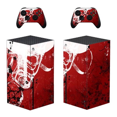 Digital Texture decal skin for Xbox Series X Console and 2 Controllers