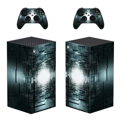 Digital Texture decal skin for Xbox Series X Console and 2 Controllers