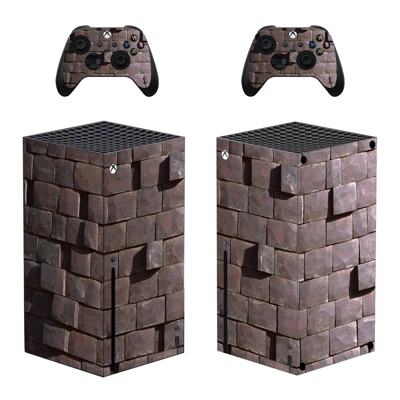 Brick Texture decal skin for Xbox Series X Console and 2 C.. Brick Texture decal skin for Xbox Series X Console and 2 C..