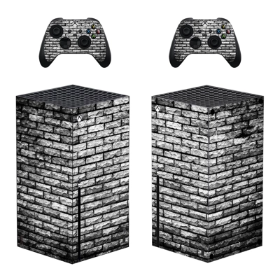 Brick Texture decal skin for Xbox Series X Console and 2 C.. Brick Texture decal skin for Xbox Series X Console and 2 C..