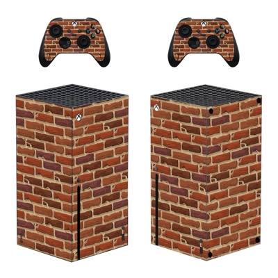 Bricks Texture decal skin for Xbox Series X Console and 2 .. Bricks Texture decal skin for Xbox Series X Console and 2 ..