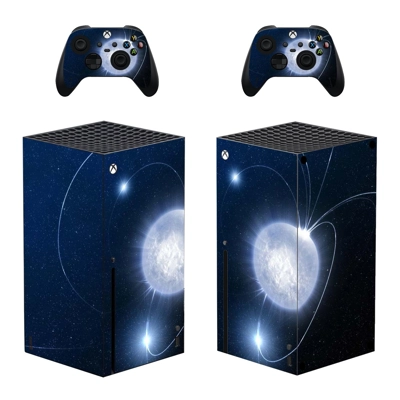 Digital Texture decal skin for Xbox Series X Console and 2 Controllers