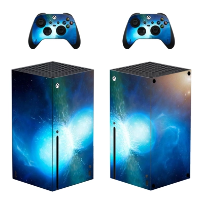 Digital Texture decal skin for Xbox Series X Console and 2 Controllers