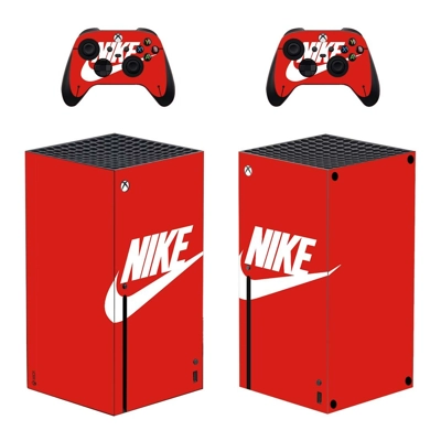 Nike decal skin for Xbox Series X Console and 2 Controllers Nike decal skin for Xbox Series X Console and 2 Controllers