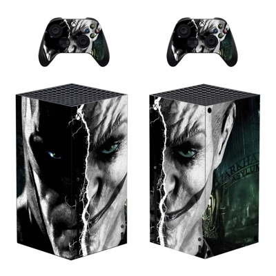 Joker decal skin for Xbox Series X Console and 2 Controllers Joker decal skin for Xbox Series X Console and 2 Controllers