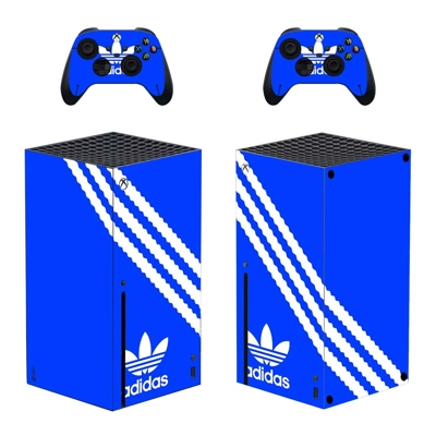 Adidas decal skin for Xbox Series X Console and 2 Controll.. Adidas decal skin for Xbox Series X Console and 2 Controll..