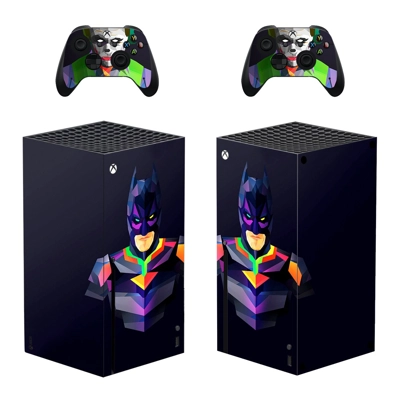 Batman decal skin for Xbox Series X Console and 2 Controll.. Batman decal skin for Xbox Series X Console and 2 Controll..