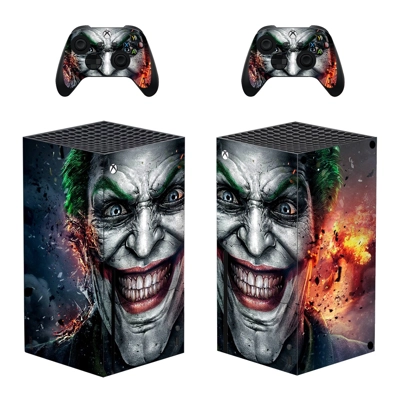 JoKer decal skin for Xbox Series X Console and 2 Controllers JoKer decal skin for Xbox Series X Console and 2 Controllers