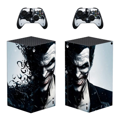 Joker decal skin for Xbox Series X Console and 2 Controllers Joker decal skin for Xbox Series X Console and 2 Controllers