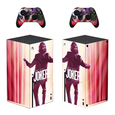 Joker decal skin for Xbox Series X Console and 2 Controllers Joker decal skin for Xbox Series X Console and 2 Controllers