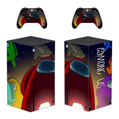 Among us decal skin for Xbox Series X Console and 2 Contro.. Among us decal skin for Xbox Series X Console and 2 Contro..