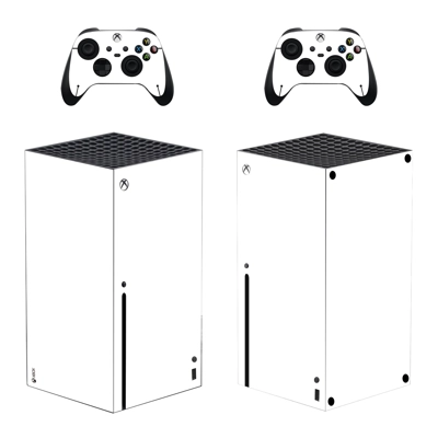 White Texture decal skin for Xbox Series X Console and 2 C.. White Texture decal skin for Xbox Series X Console and 2 C..