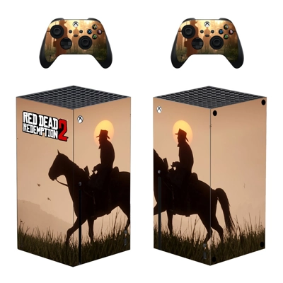 Red Dead Redemption 2 decal skin for Xbox Series X Console.. Red Dead Redemption 2 decal skin for Xbox Series X Console..