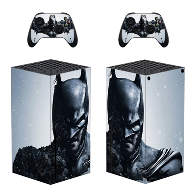 Batman decal skin for Xbox Series X Console and 2 Controll.. Batman decal skin for Xbox Series X Console and 2 Controll..