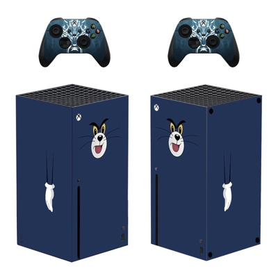 Tom and Jerry decal skin for Xbox Series X Console and 2 C.. Tom and Jerry decal skin for Xbox Series X Console and 2 C..
