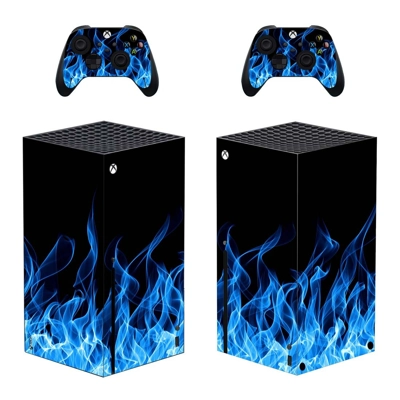 Fire Flame decal skin for Xbox Series X Console and 2 Cont.. Fire Flame decal skin for Xbox Series X Console and 2 Cont..