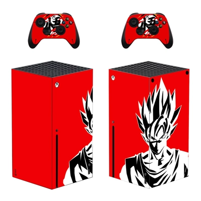 Dragon Ball decal skin for Xbox Series X Console and 2 Con.. Dragon Ball decal skin for Xbox Series X Console and 2 Con..
