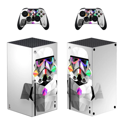 Star Wars Stormtrooper decal skin for Xbox Series X Console and 2 Controllers