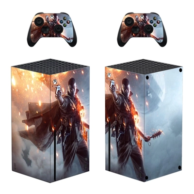 Battlefield decal skin for Xbox Series X Console and 2 Con.. Battlefield decal skin for Xbox Series X Console and 2 Con..
