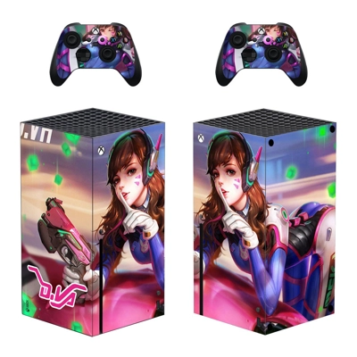 Overwatch decal skin for Xbox Series X Console and 2 Contr.. Overwatch decal skin for Xbox Series X Console and 2 Contr..