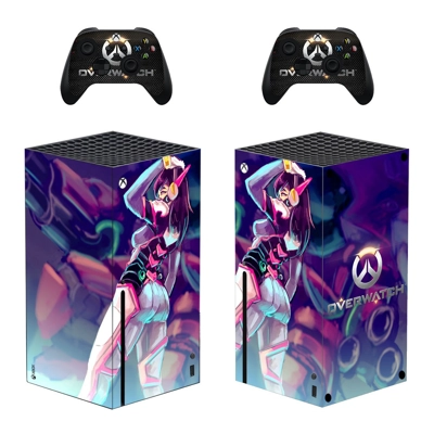 Overwatch decal skin for Xbox Series X Console and 2 Contr.. Overwatch decal skin for Xbox Series X Console and 2 Contr..