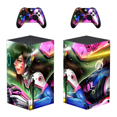 Overwatch decal skin for Xbox Series X Console and 2 Contr.. Overwatch decal skin for Xbox Series X Console and 2 Contr..