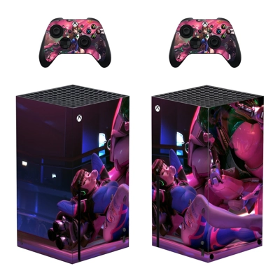 Overwatch decal skin for Xbox Series X Console and 2 Contr.. Overwatch decal skin for Xbox Series X Console and 2 Contr..