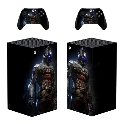 Batman decal skin for Xbox Series X Console and 2 Controll.. Batman decal skin for Xbox Series X Console and 2 Controll..