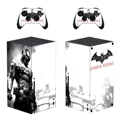 Batman decal skin for Xbox Series X Console and 2 Controll.. Batman decal skin for Xbox Series X Console and 2 Controll..