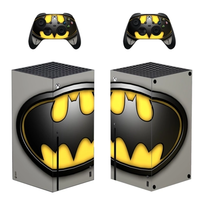 Batman decal skin for Xbox Series X Console and 2 Controll.. Batman decal skin for Xbox Series X Console and 2 Controll..